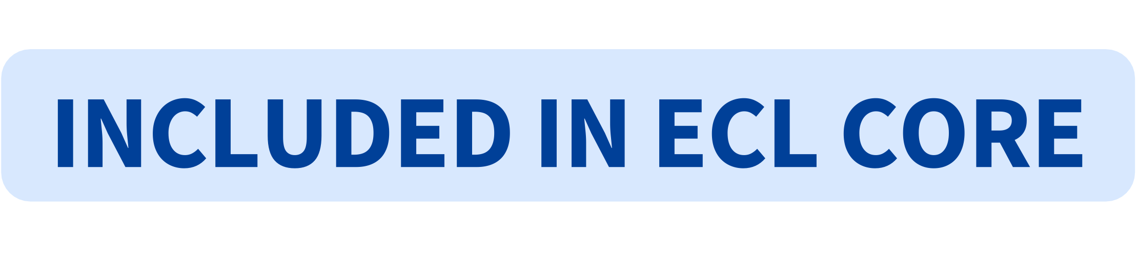 Included in ECL Core